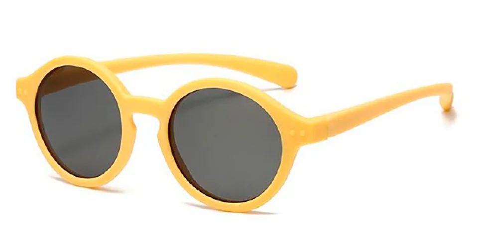 GAFA DE NIÑO SOL MARCO MOTTA MODELO D903 AMARILLO POLARIZADA 42-18-120 CON ESTUCHE